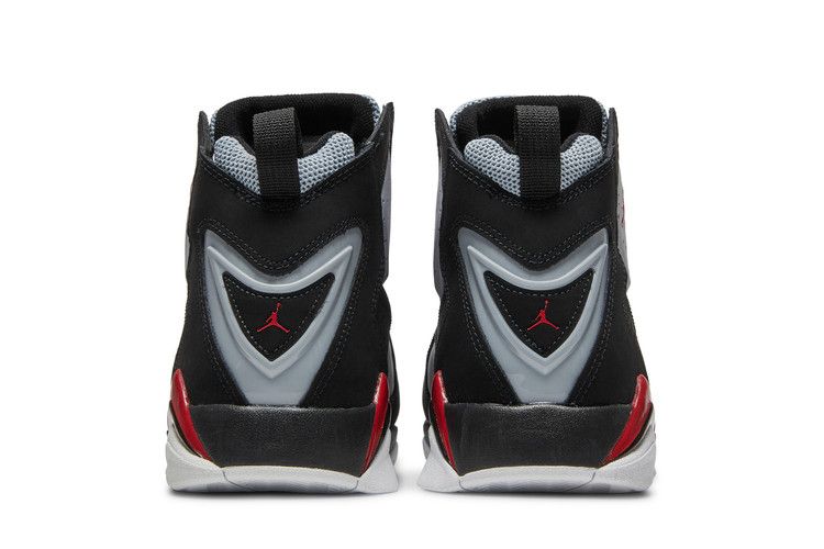 Jordan True Flight Black Varsity Red Wolf Grey