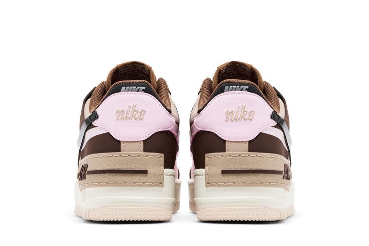 Nike Air Force 1 Low Shadow Light British Tan Pink Foam (Women's)