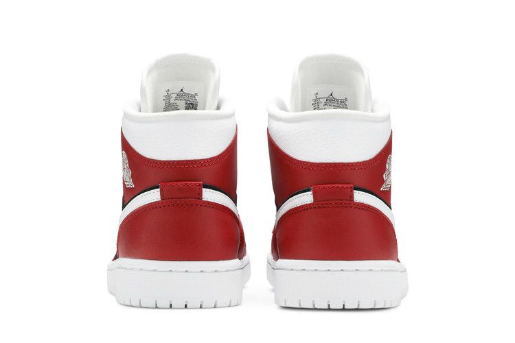 Jordan 1 Mid Gym Red Black (Women's)