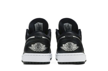 Jordan 1 Low SE Black Metallic Silver (Women's)