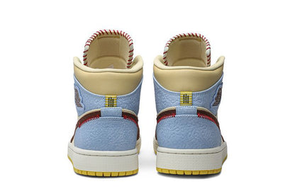 Jordan 1 Mid SE Fearless Maison Chateau Rouge