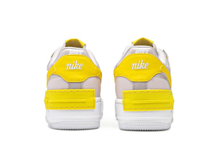 Nike Air Force 1 Low Shadow White Barely Rose Speed Yellow (Women's)
