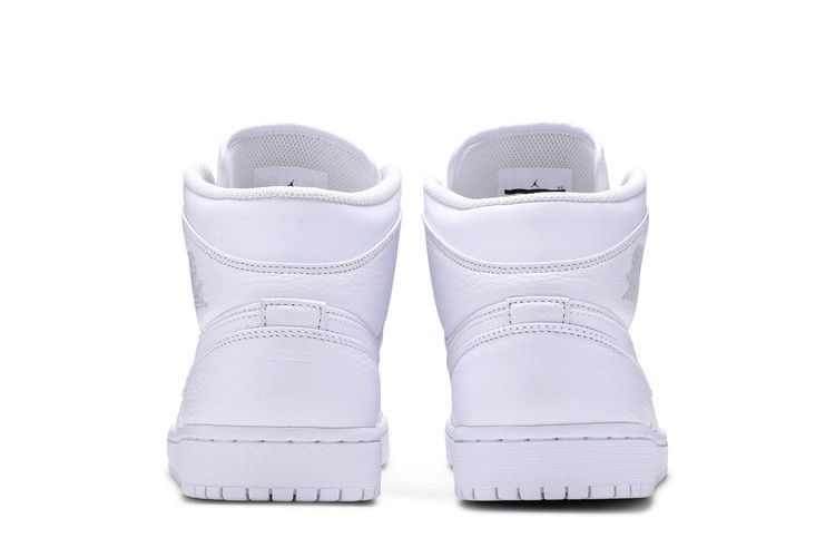 Jordan 1 Mid Triple White (2018)