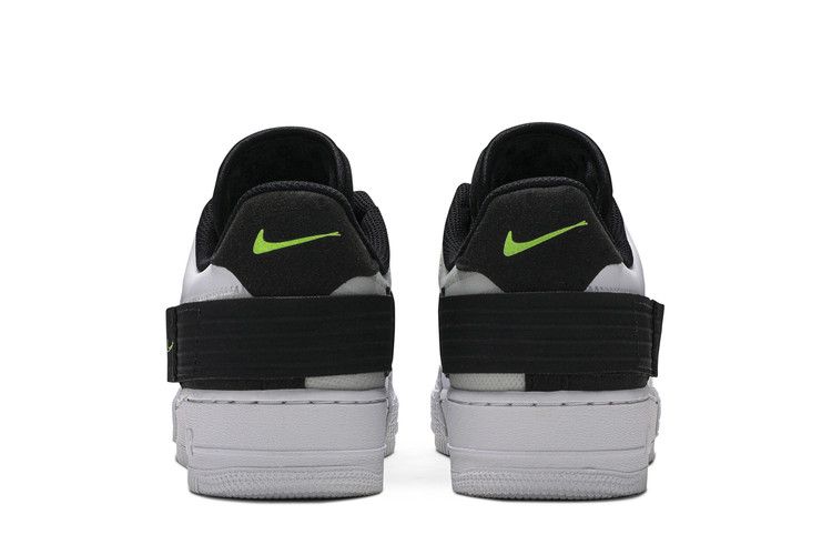Nike Air Force 1 Type White Black Volt