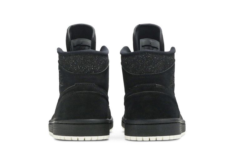 Jordan 1 Mid Glitter Black (Women's)