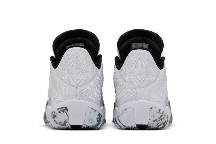 Jordan 38 Low White Metallic Gold Black