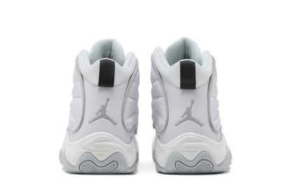 Jordan Pro Strong White Silver