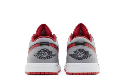 Jordan 1 Low Black Light Smoke Grey Gym Red