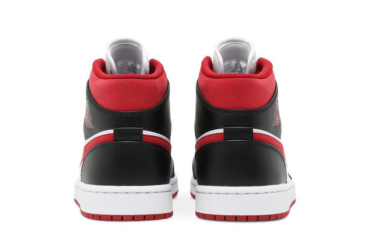 Jordan 1 Mid Gym Red Black White