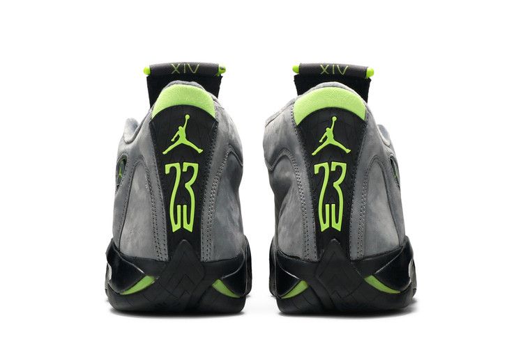 Jordan 14 Retro Graphite Chartreuse (2005)