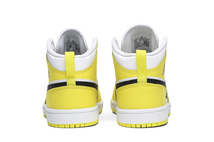 Jordan 1 Mid Dynamic Yellow Floral (PS)