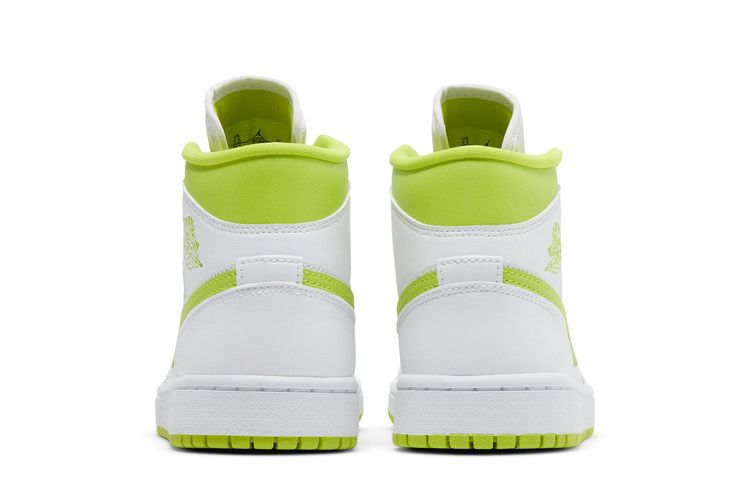 Jordan 1 Mid White Lime (Women's)
