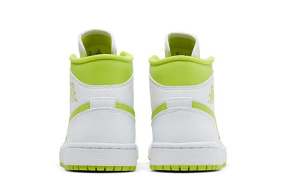 Jordan 1 Mid White Lime (Women's)