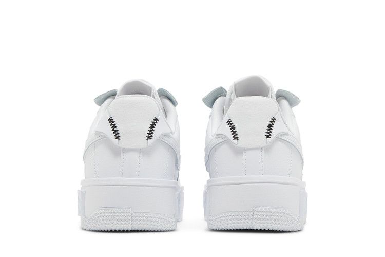 Nike Air Force 1 Low Fontanka Triple White Multi Color Swoosh (Women's)