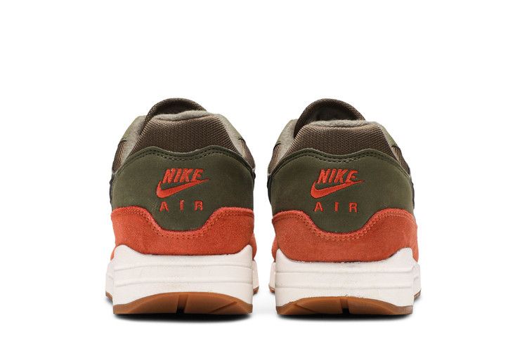 Nike Air Max 1 Olive Canvas Dark Russet