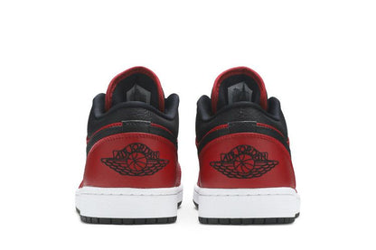 Jordan 1 Low Reverse Bred Pebbled Swoosh