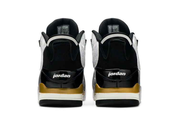 Jordan Dub Zero Black Metallic Gold White