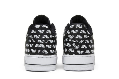 Nike Air Force 1 Low All Over Logo Black