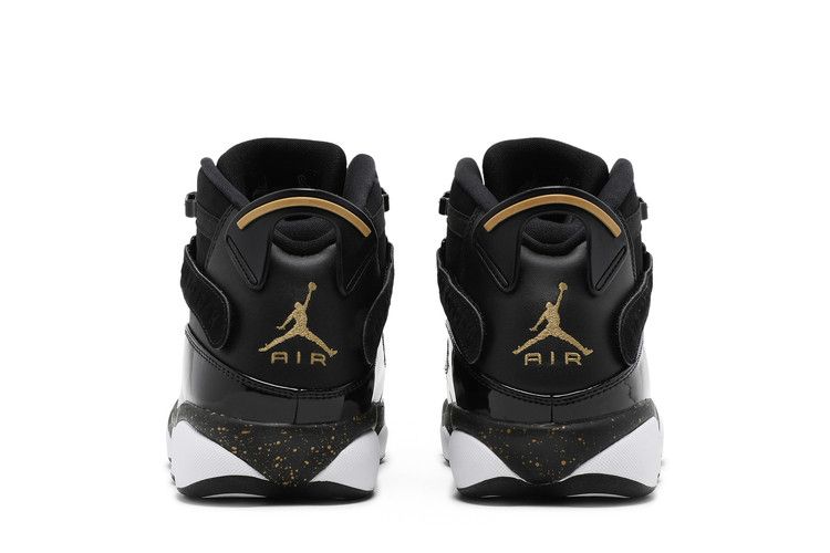 Jordan 6 Rings Black Metallic Gold White