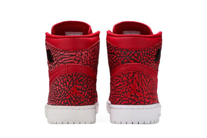Jordan 1 Retro Red Elephant Print