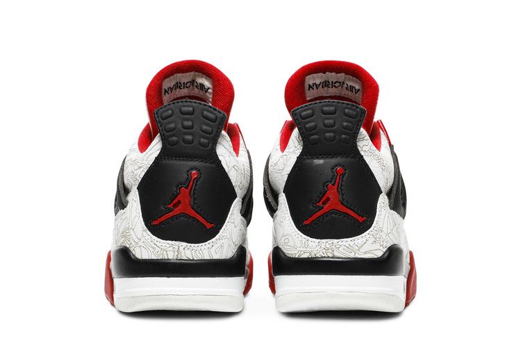 Jordan 4 Retro White Laser