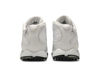 Jordan 13 Retro Golf Cleat White Black