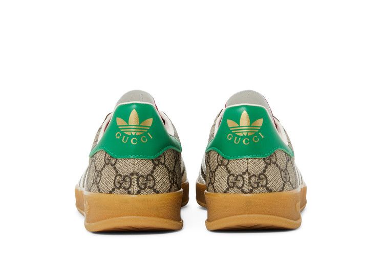 adidas x Gucci Gazelle Beige GG Monogram