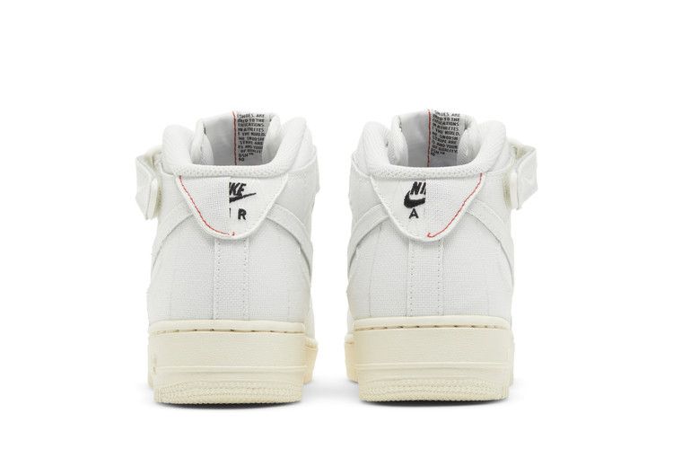 Nike Air Force 1 Mid '07 Summit White Canvas (Women's)