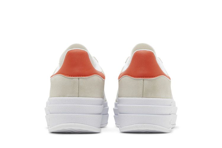 adidas Gazelle Bold Wonder Beige Collegiate Orange (Womens)