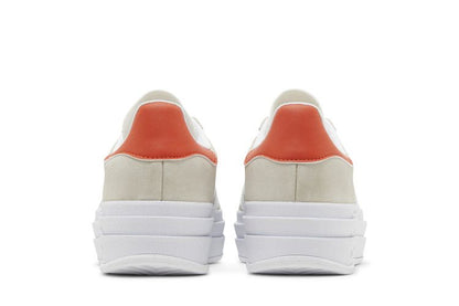 adidas Gazelle Bold Wonder Beige Collegiate Orange (Womens)