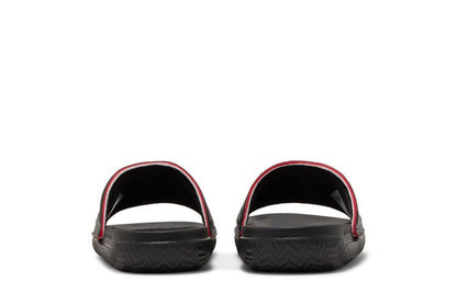 Jordan Play Slide Black University Red