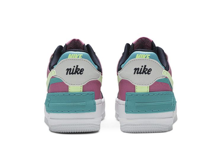 Nike Air Force 1 Low Shadow Barely Volt Oracle Aqua (Women's)