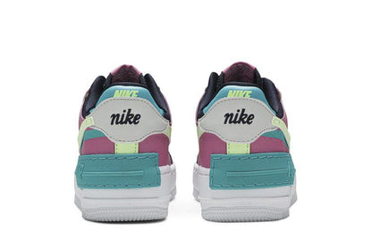 Nike Air Force 1 Low Shadow Barely Volt Oracle Aqua (Women's)