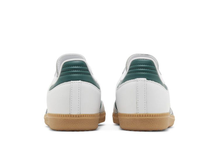 adidas Samba OG White Collegiate Green Gum (Kids)
