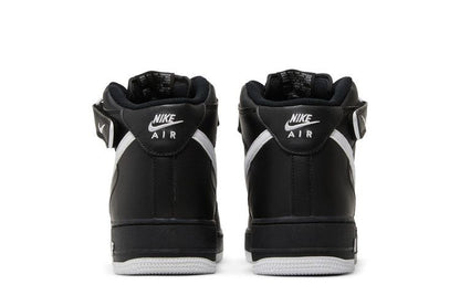 Nike Air Force 1 Mid '07 Black White Sole