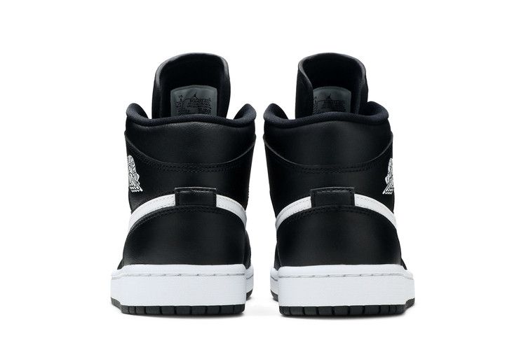 Jordan 1 Mid Black White (Women's)