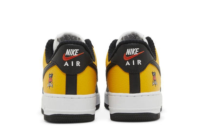 Nike Air Force 1 Low '07 LV8 Black Gold Jersey Mesh