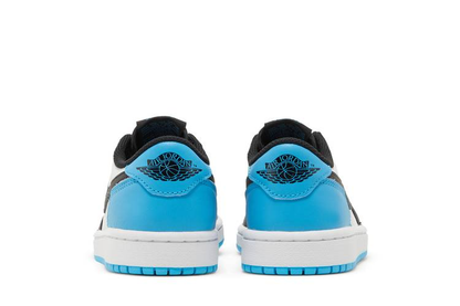 Jordan 1 Retro Low OG Black Dark Powder Blue (Women's)