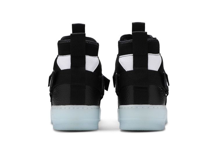 Nike Air Force 1 Mid Utility Black Half Blue