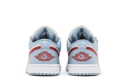 Jordan 1 Low Blue Whisper Dune Red (Women's)