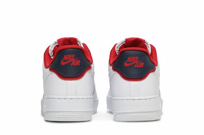 Nike Air Force 1 Low Double Layer White Obsidian Red