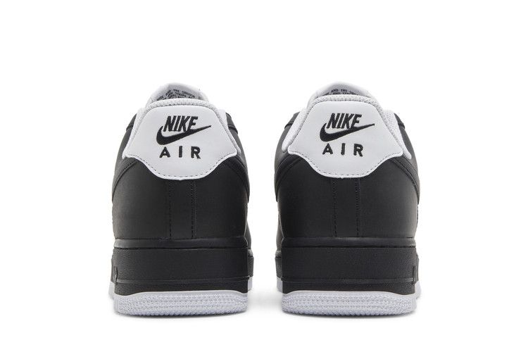 Nike Air Force 1 Low '07 Black White Sole