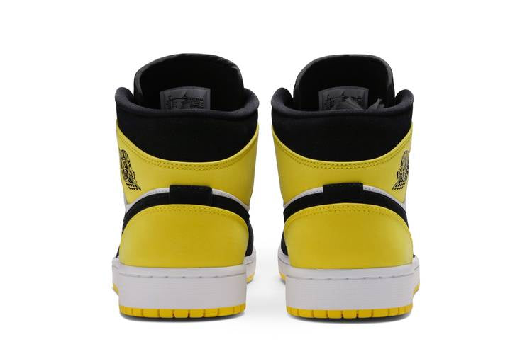 Jordan 1 Mid Yellow Toe Black