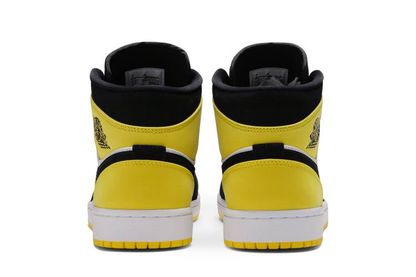 Jordan 1 Mid Yellow Toe Black