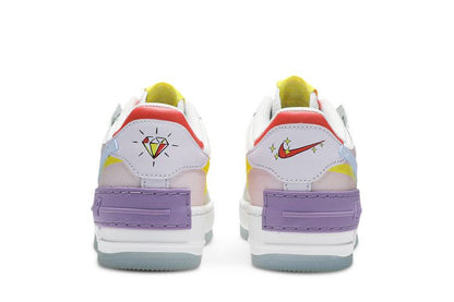 Nike Air Force 1 Low Shadow White Hydrogen Blue Purple (Women's)