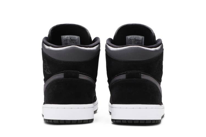 Jordan 1 Mid Nylon Black Anthracite