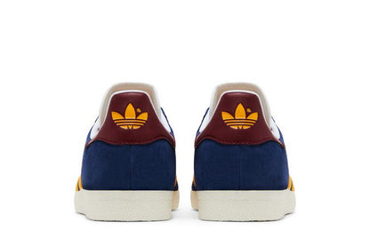 adidas Gazelle Dark Blue Crew Yellow Burgundy