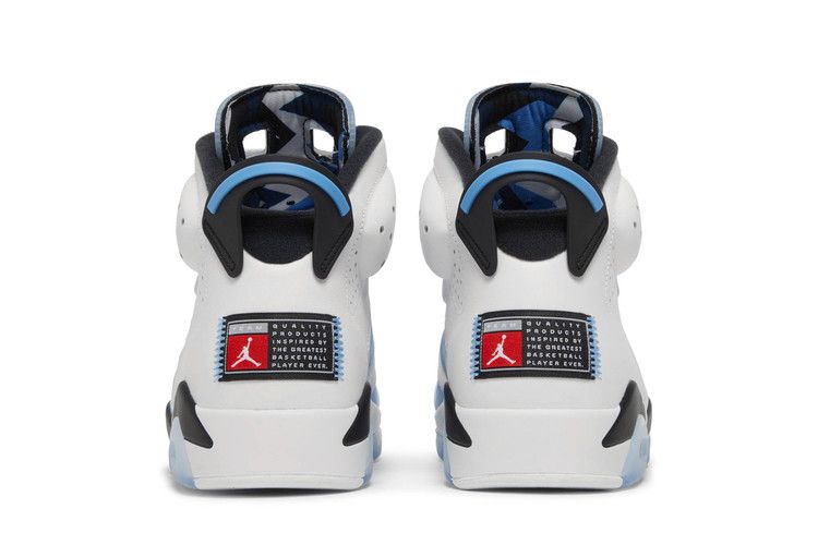 Jordan 6 Retro UNC White