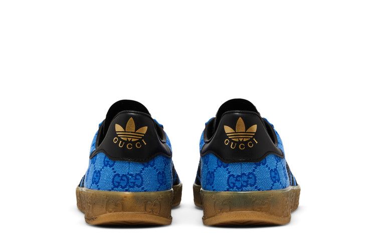 adidas x Gucci Gazelle Blue GG Monogram
