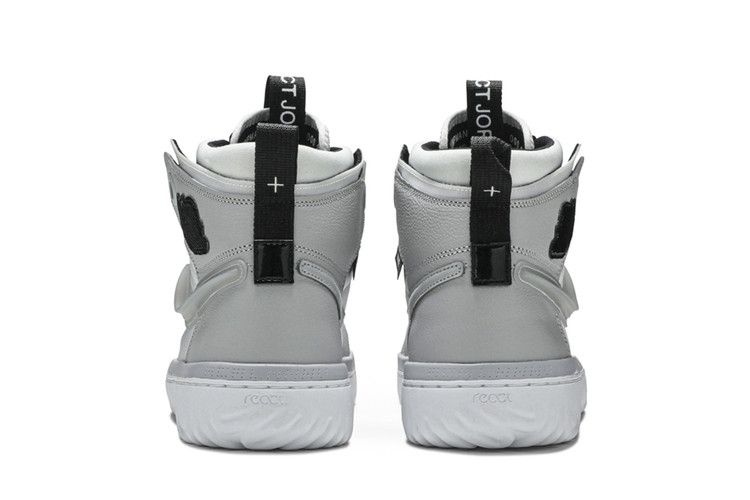 Jordan 1 High React Grey Fog